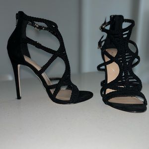 Black high heels